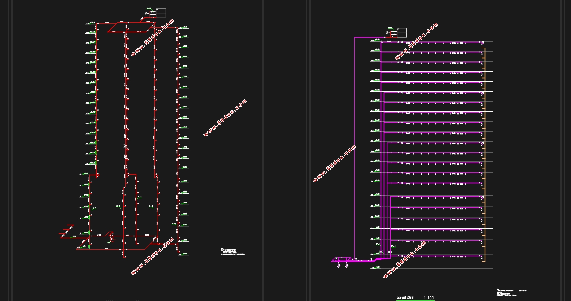 ʮ25000ƽ人ĳƵ꽨ˮ(CADͼ,Excel)