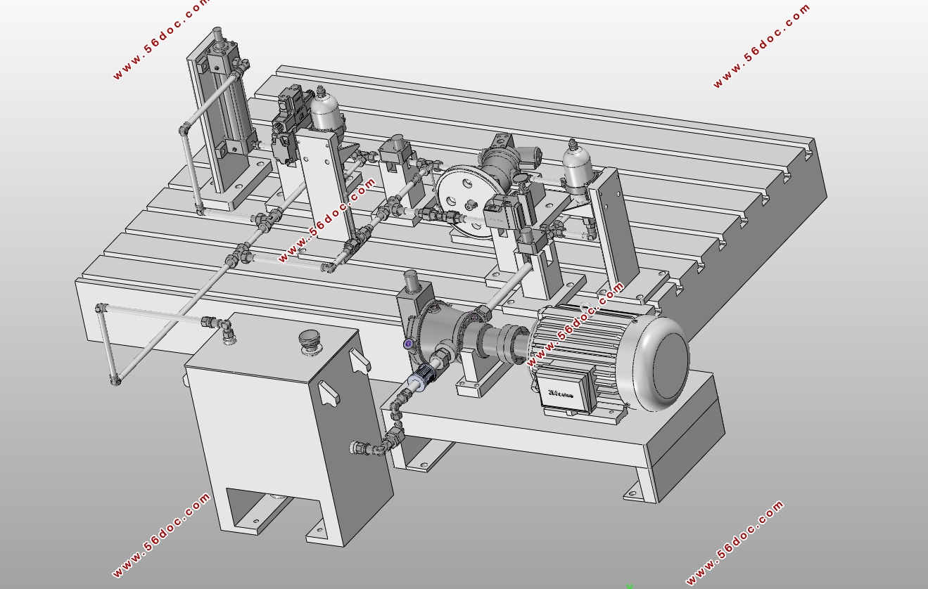 液压变压驱动器设计(含CAD图,SolidWorks三维图)