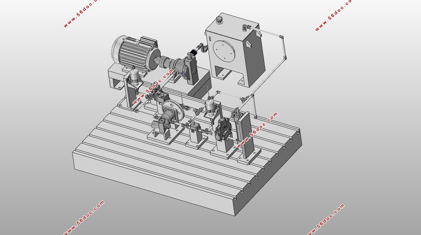 液压变压驱动器设计(含CAD图,SolidWorks三维图)