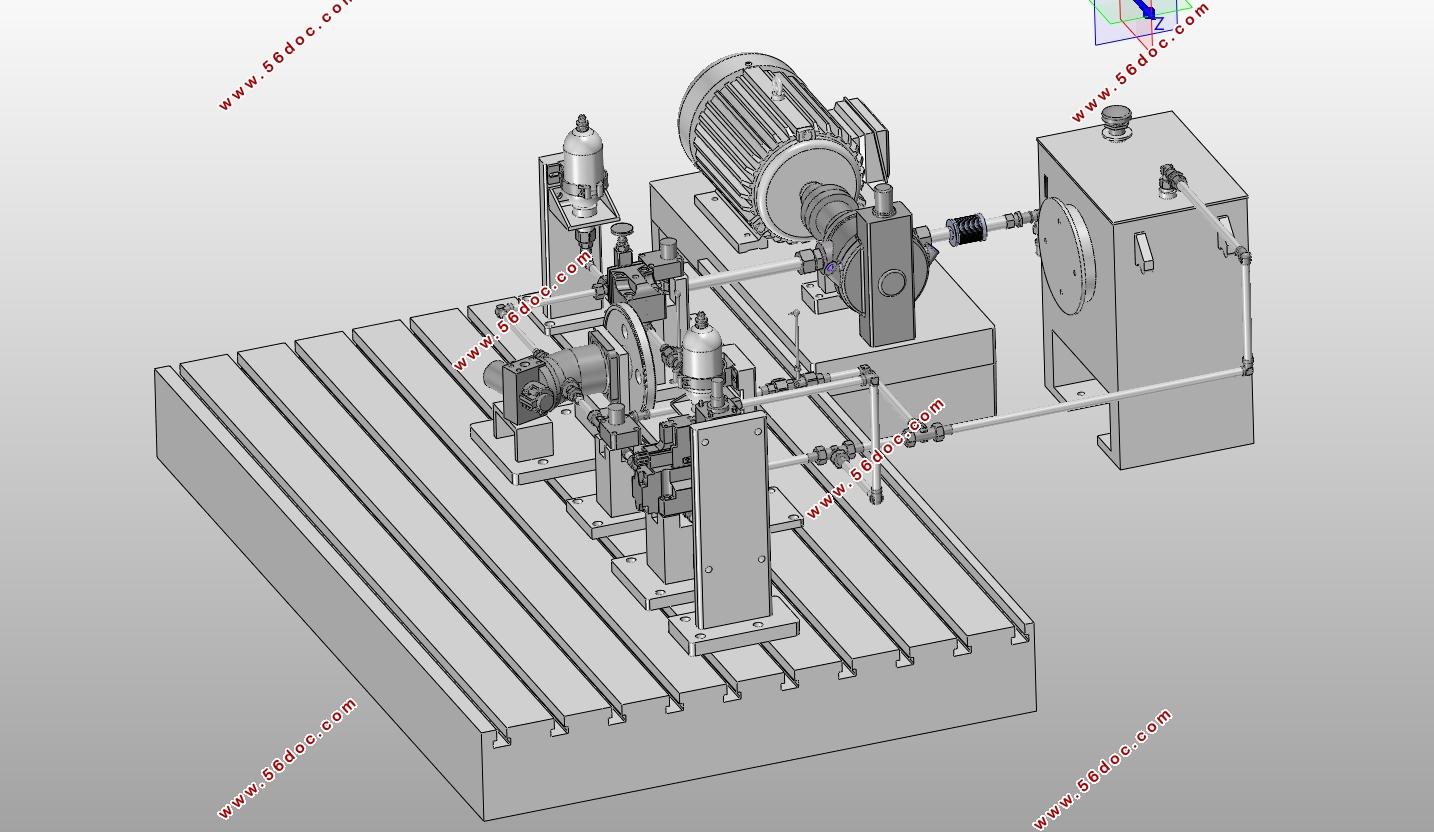 液压变压驱动器设计(含CAD图,SolidWorks三维图)