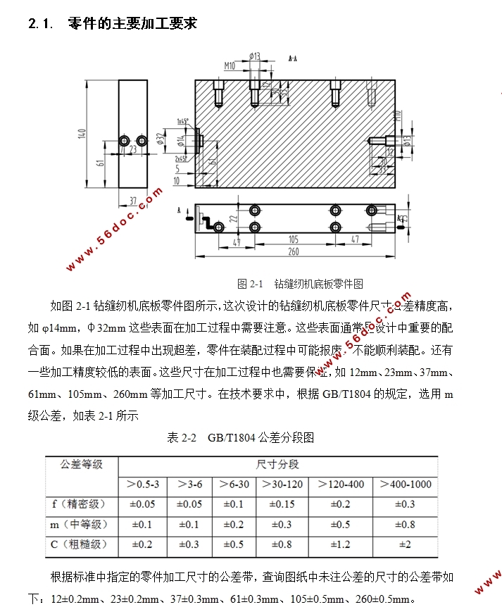 钻缝纫机底板侧面孔加工的夹具设计(含CAD零件装配图)
