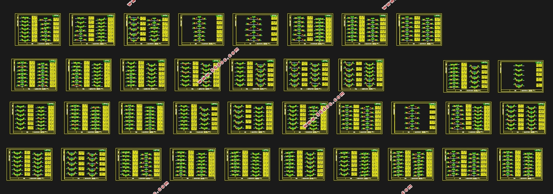 X501线总长8465m白乌段公路工程设计(含CAD图)