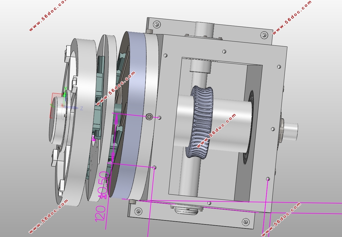 可回转换刀的圆周平动车削刀架设计(含CAD图,SolidWorks三维图)