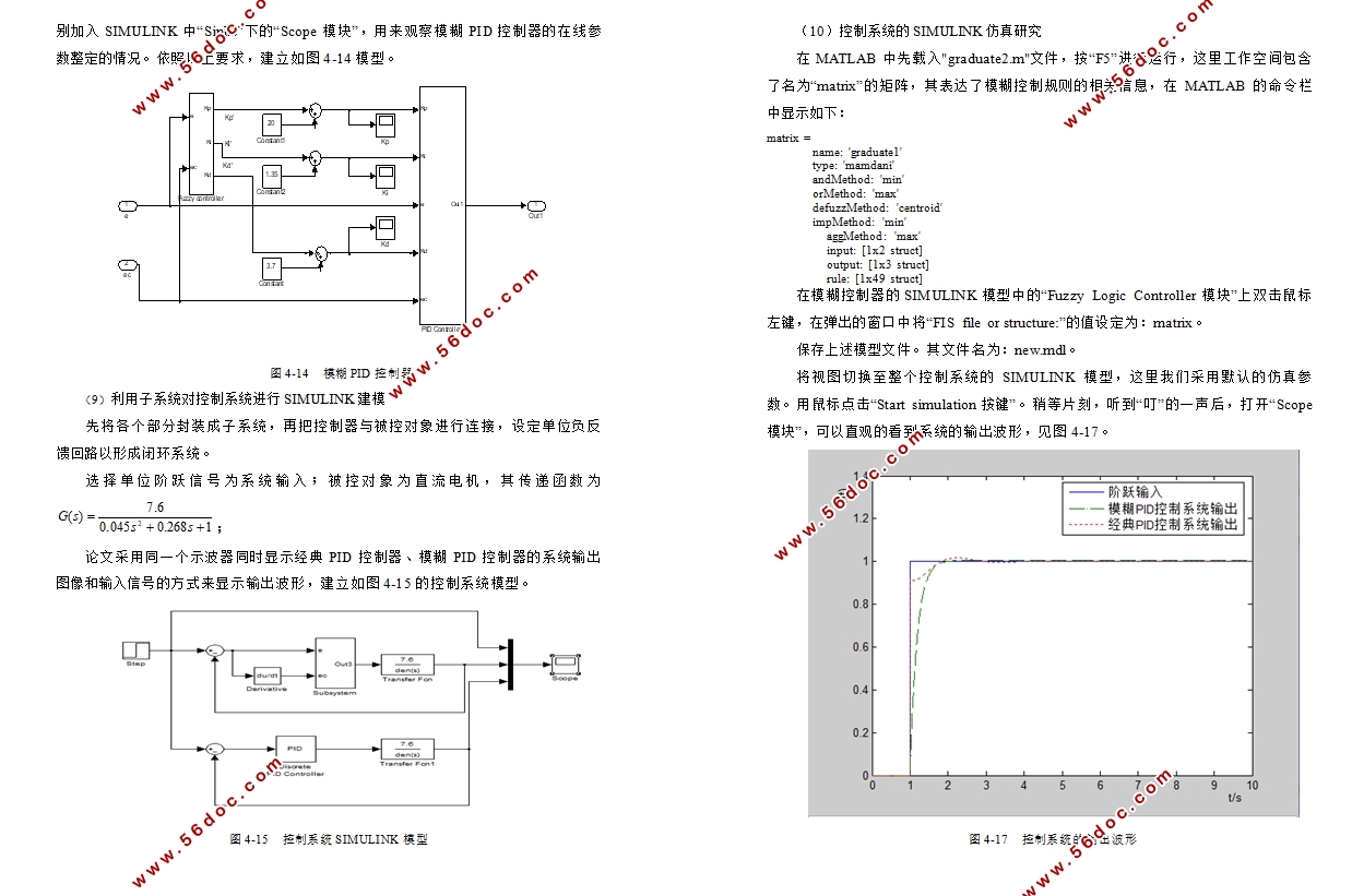 直流电机智能伺服控制算法研究(含MATLAB程序)