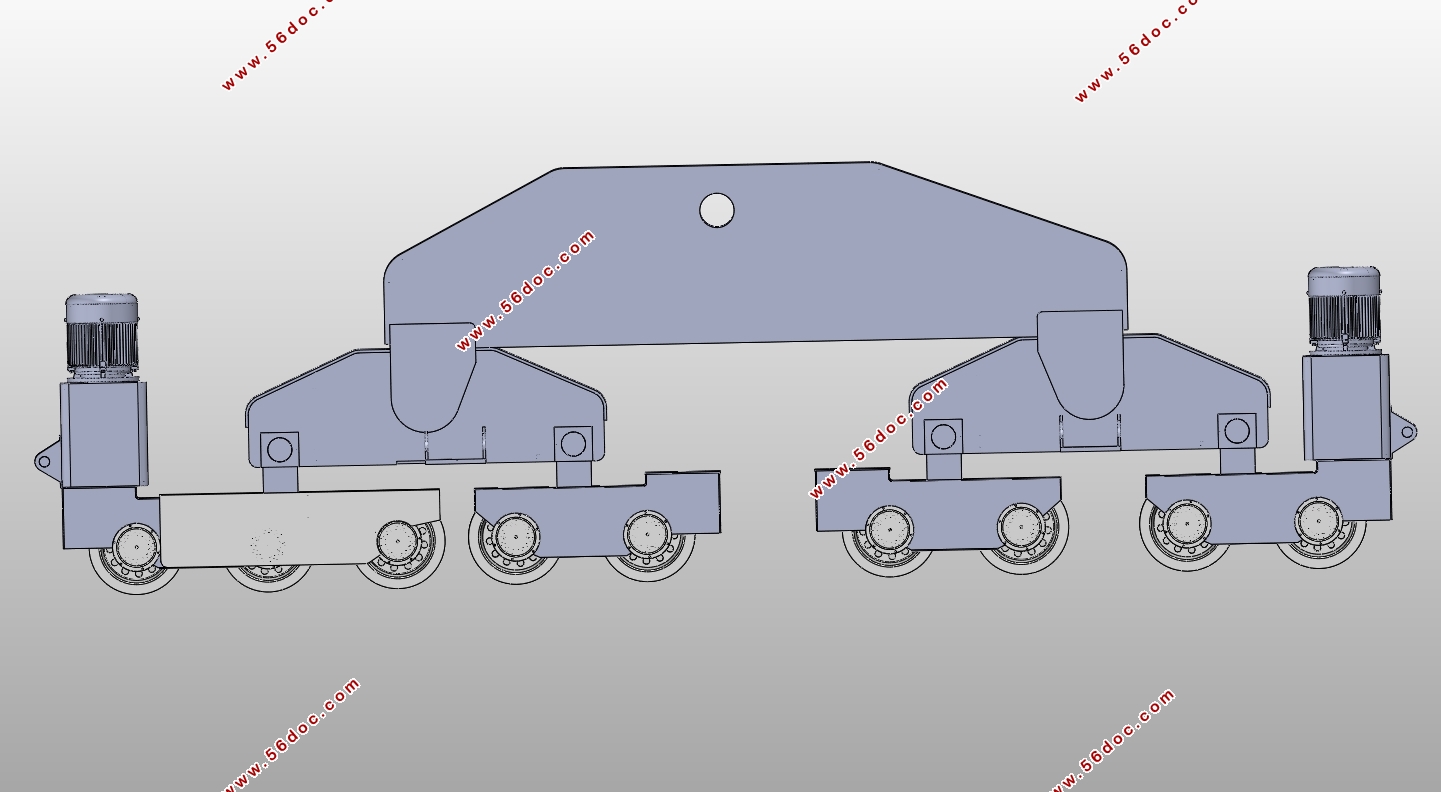 MQ5040单臂架门座起重机运行机构设计(含CAD图,SolidWorks三维图)