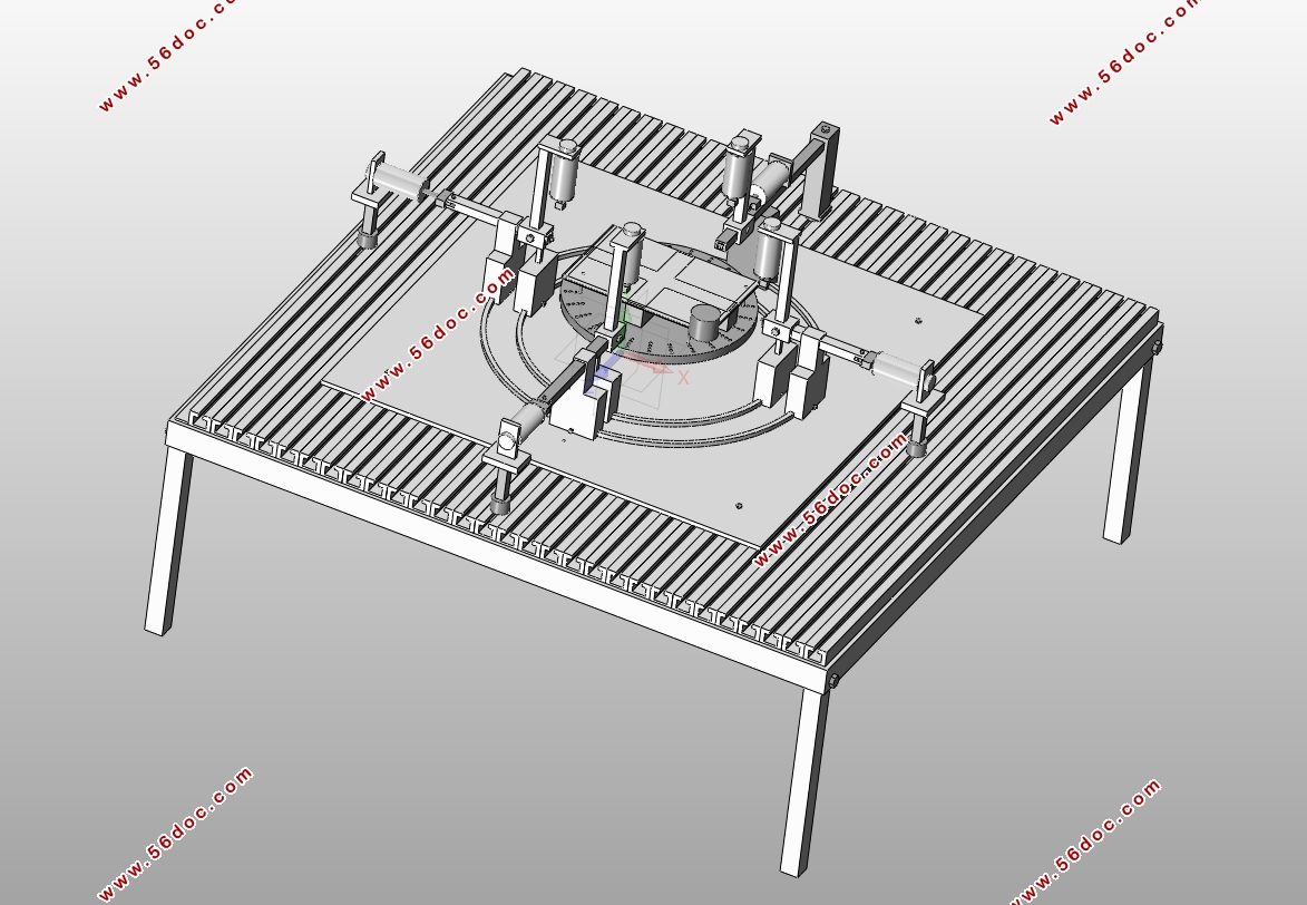 �ʼǱ�����׹⹤��̨���(��CADͼ,Solidworks��άͼ)