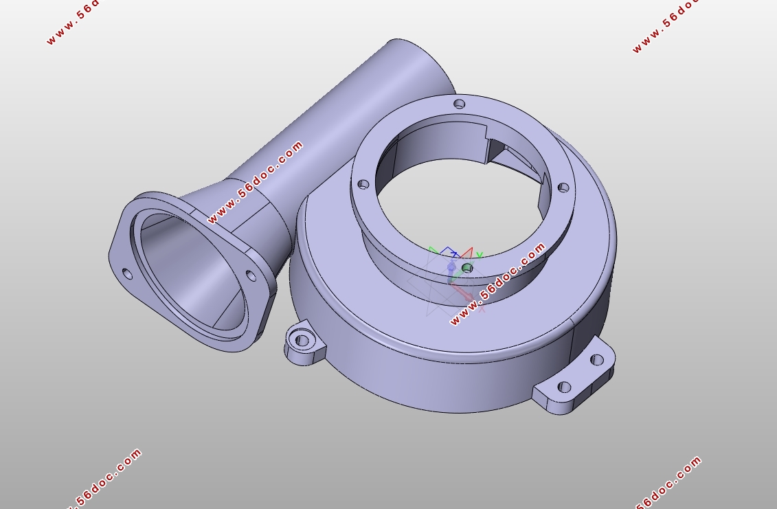 ������ˢ����ĵ綯����ת��ϵͳ���(��CADͼ,CATIA��άͼ)