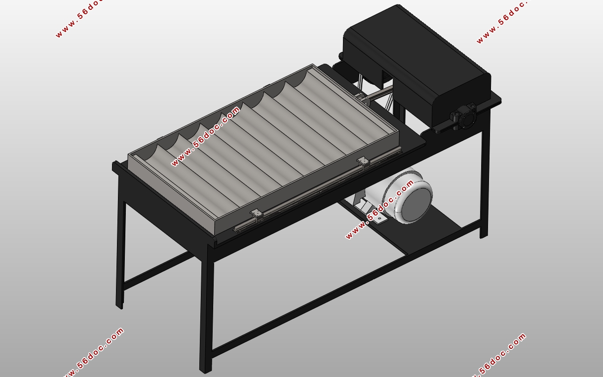 ��Ҷ�񶯳��λ��ṹ������ϵͳ���(��CADͼ,SolidWorks��άͼ)