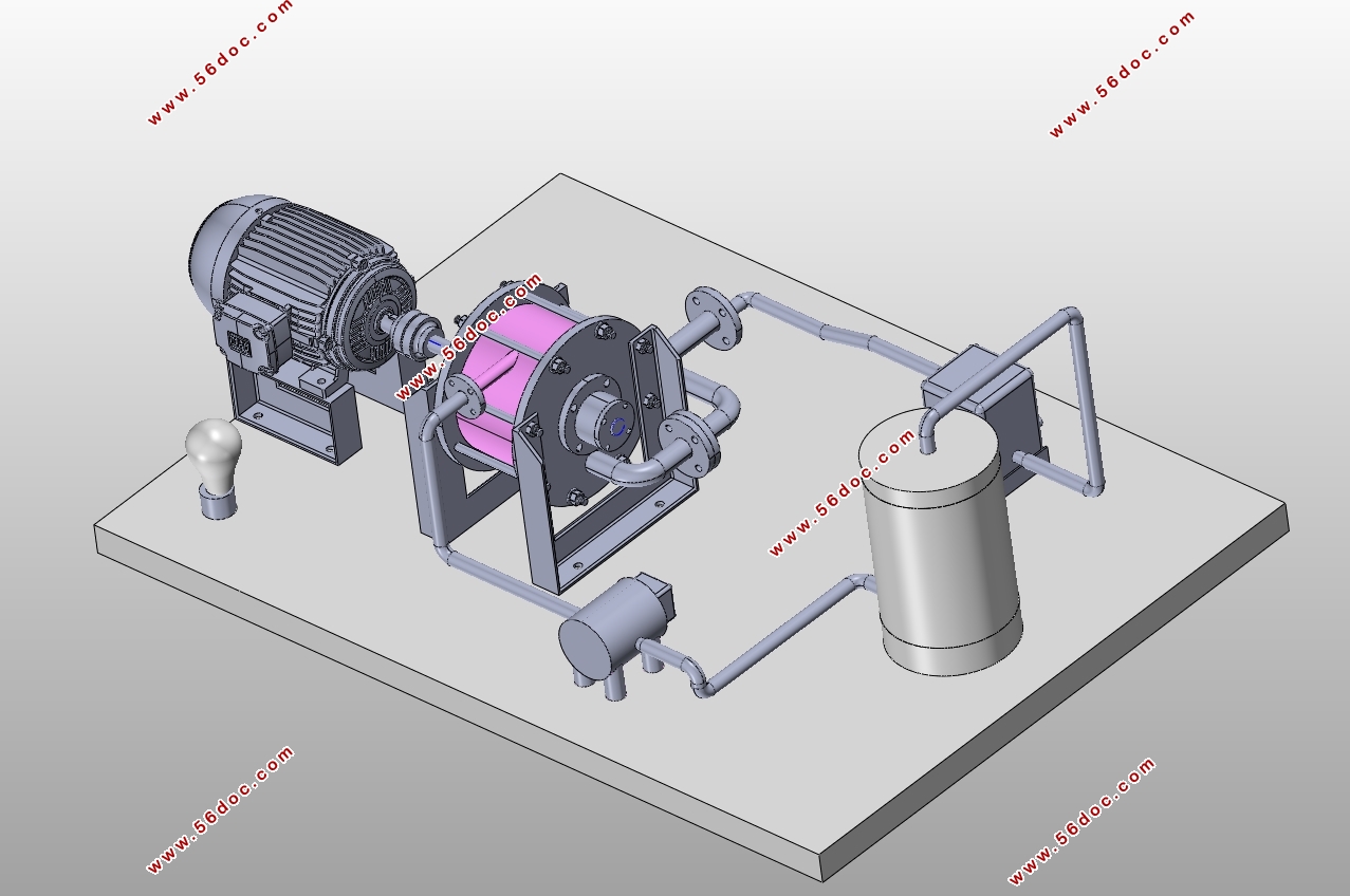 �����ʿ�ѭ���ķ���ʵ��װ�����(��CADͼ,SolidWorks��άͼ)