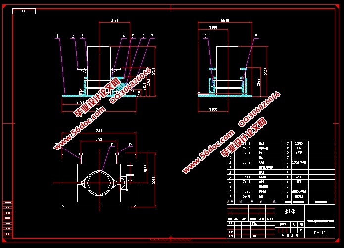 Բת֧װýṹ(CADͼ,SolidWorksάͼ)