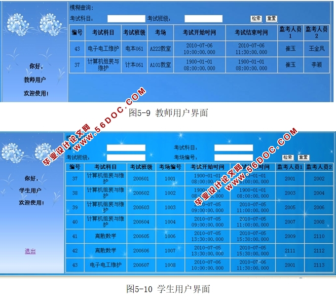 基于web的考务管理系统的设计和实现jspsqlserver